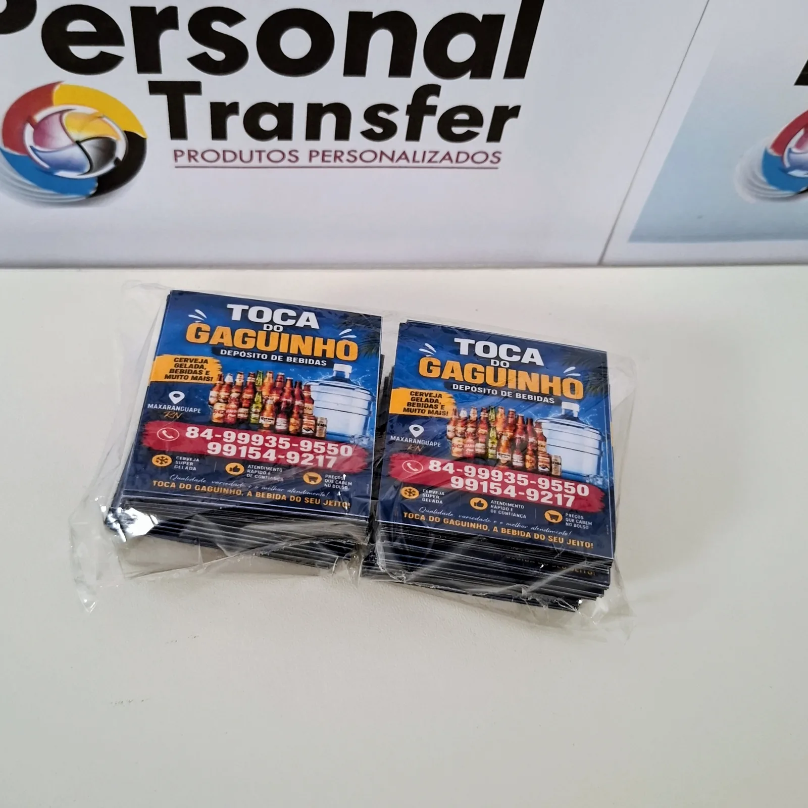 IMÃ DE GELADEIRA PERSONALIZADO  100 UNID.