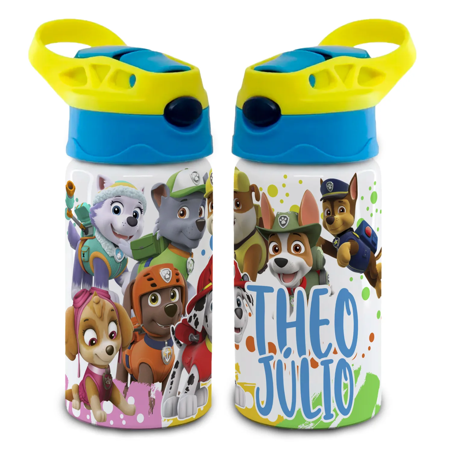 Garrafinha Squeeze bico automático