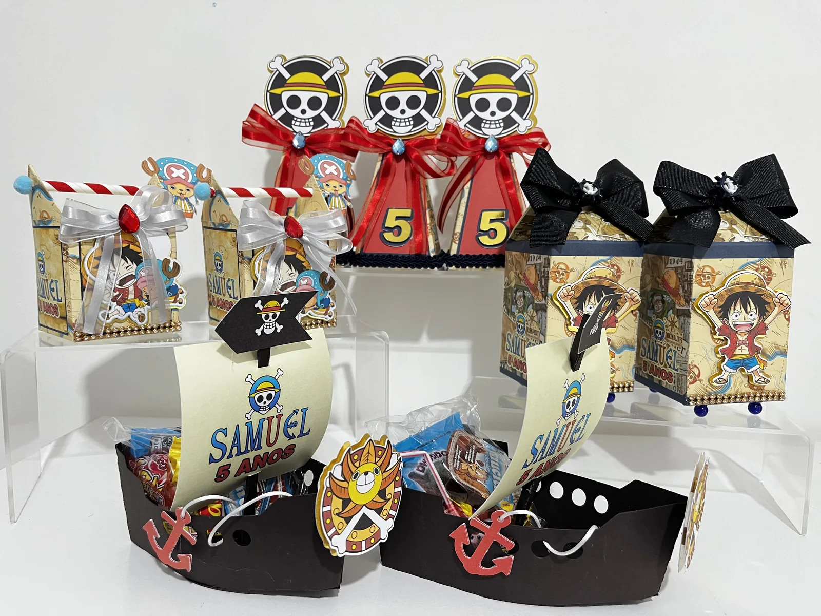 Kit Festa One Piece 20 unidades