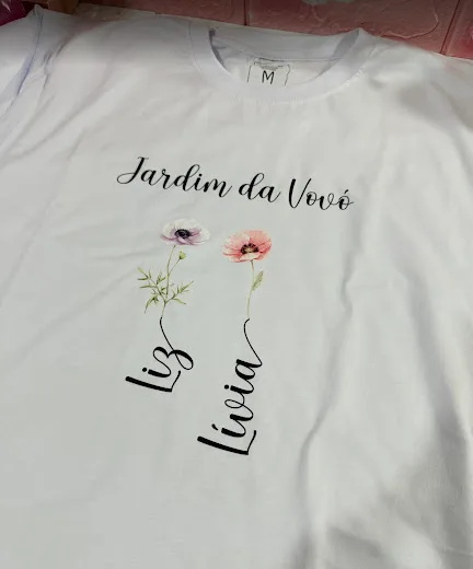 Camiseta 100% Algodão