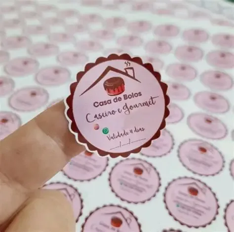 Adesivo Personalizado 3x3 cm