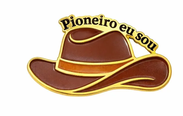 Pin Pioneiro Chapéu Homem