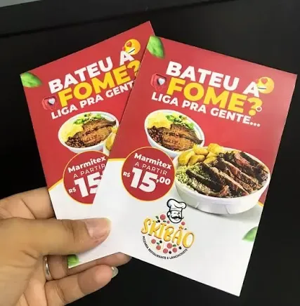Panfleto 100 unidades