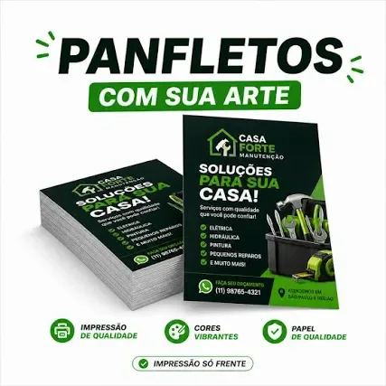 Panfleto 5000 unidades