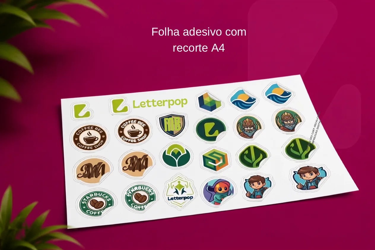Adesivo 3x3 personalizado