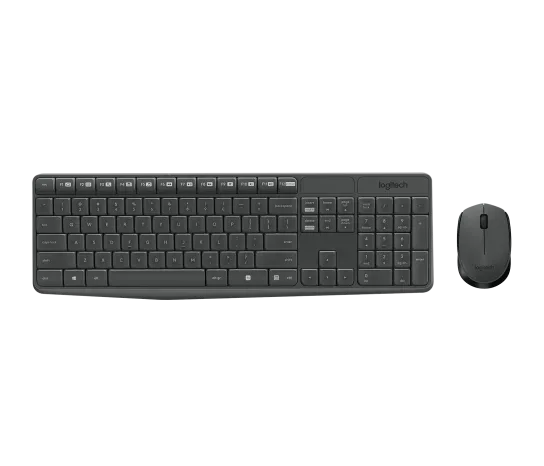 KIT TECLADO E MOUSE SEM FIO MK235 - LOGITECH