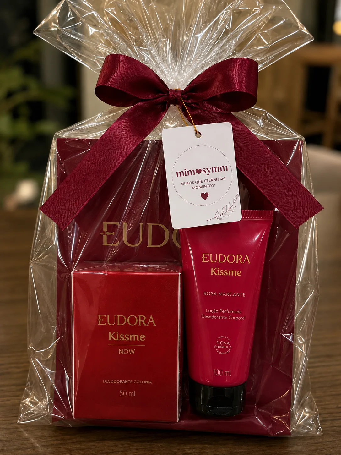 Kit Presenteável Eudora Kiss Me – Pronto para Presentear 🎁
