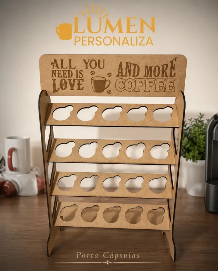 Porta Cápsulas MDF