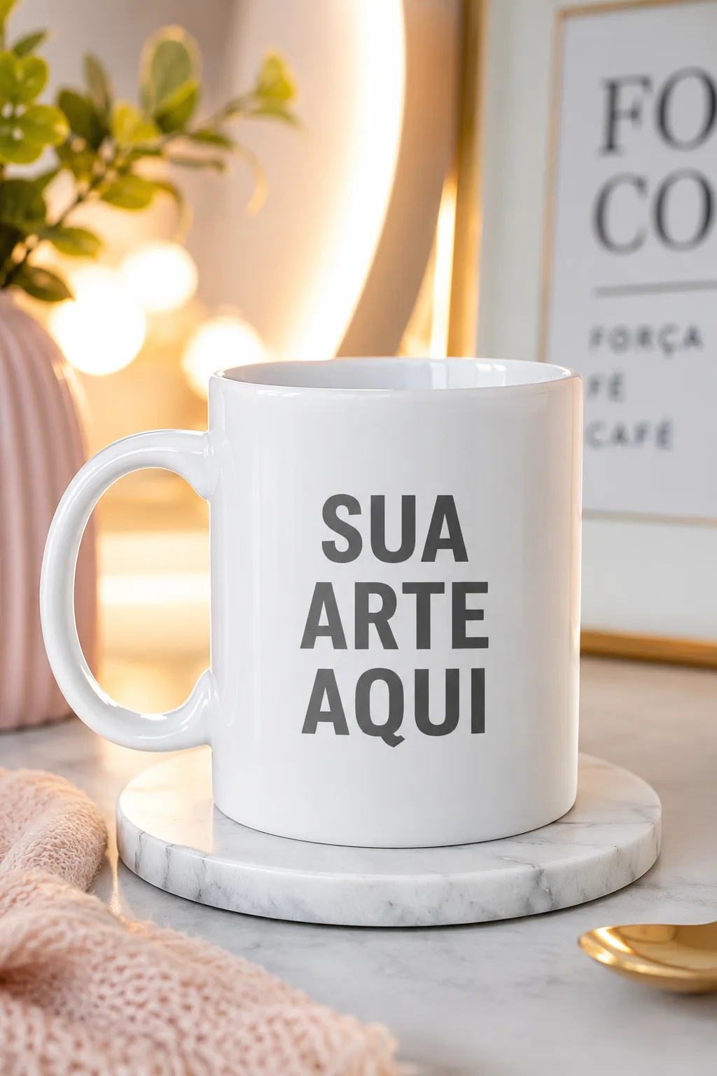Caneca Porcelana