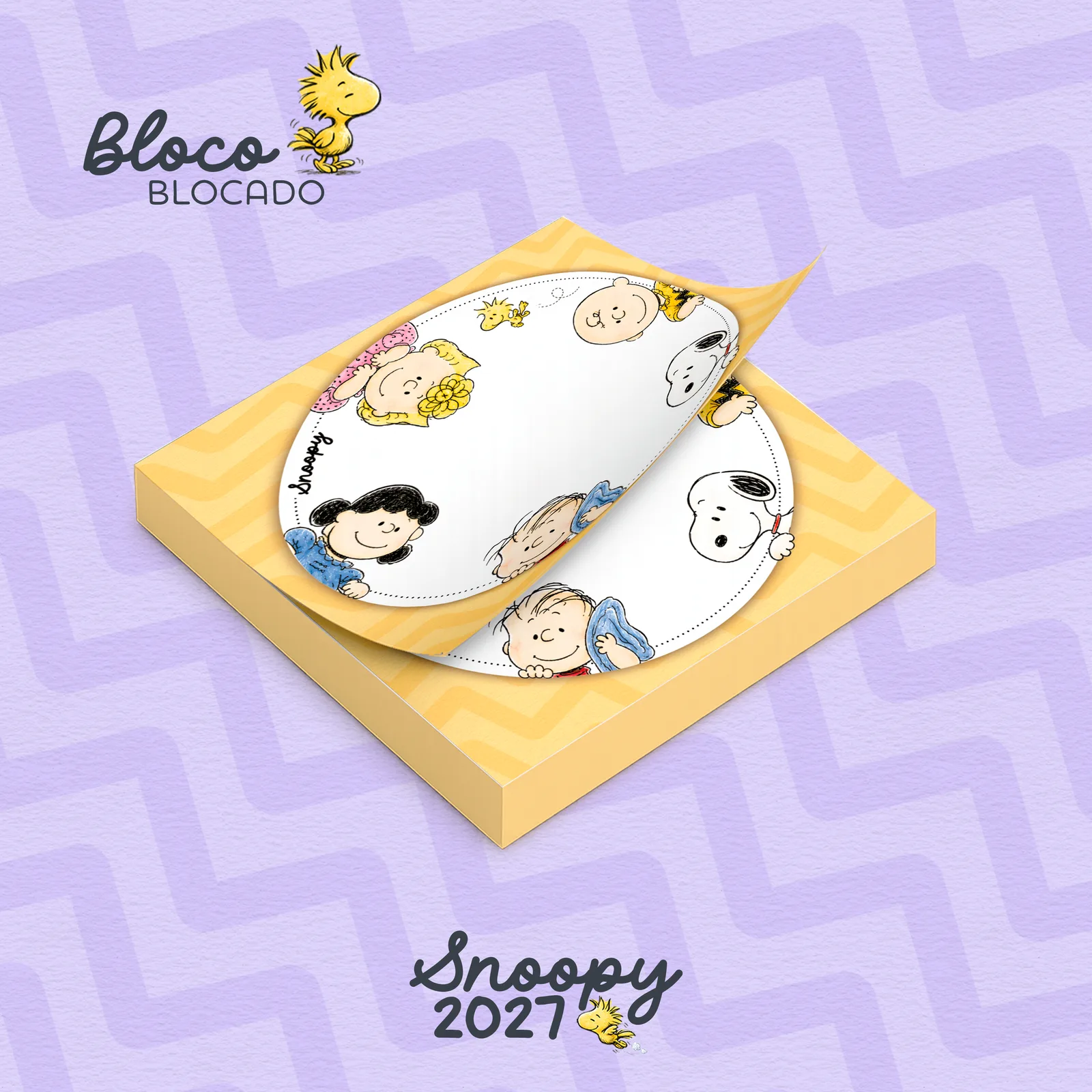 Calendário Snoopy A6