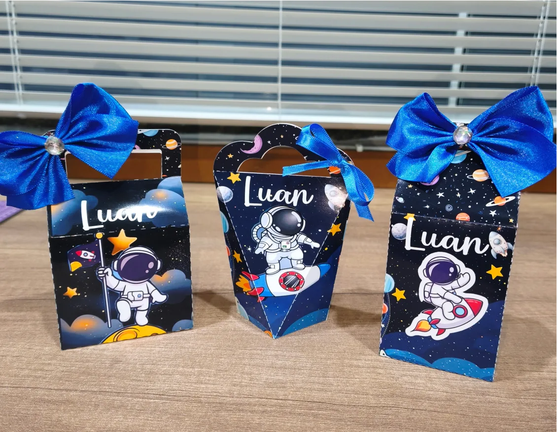 Kit Caixas Como Astronauta (3 Caixas)
