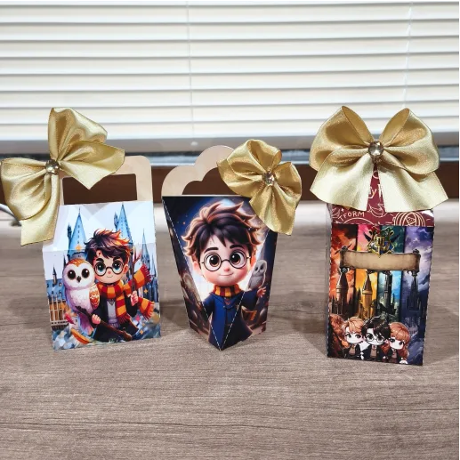 Kit Caixas Personalizadas Harry Potter (3 Caixas)