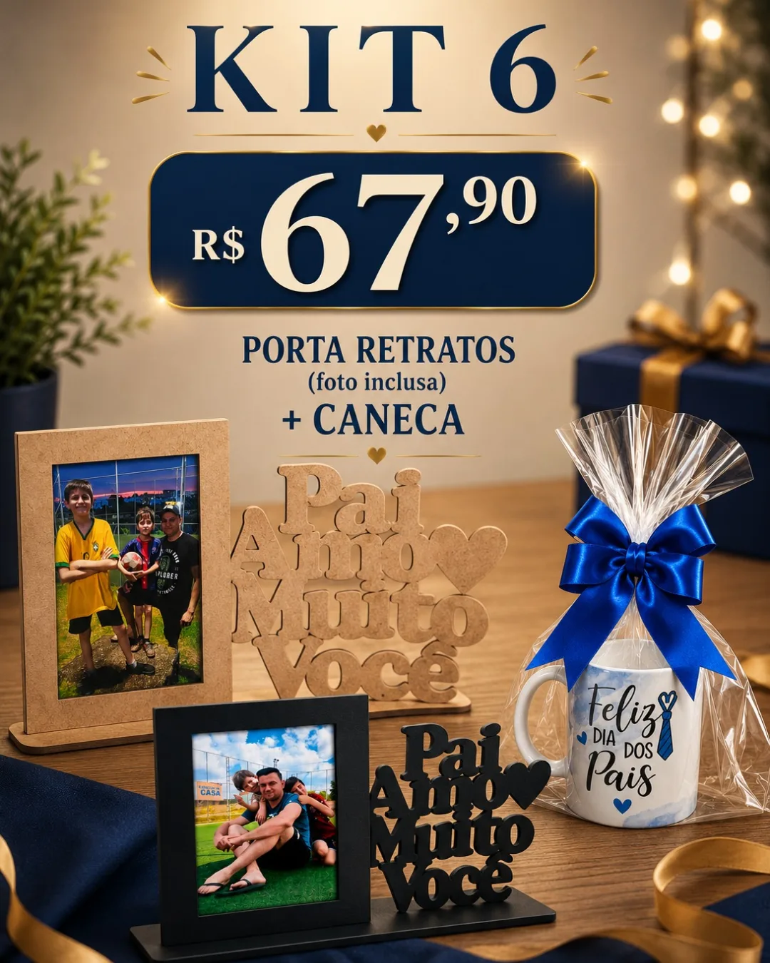 KIT 6 DIA DOS PAIS