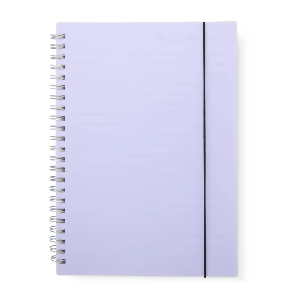Caderno A5 Plástico