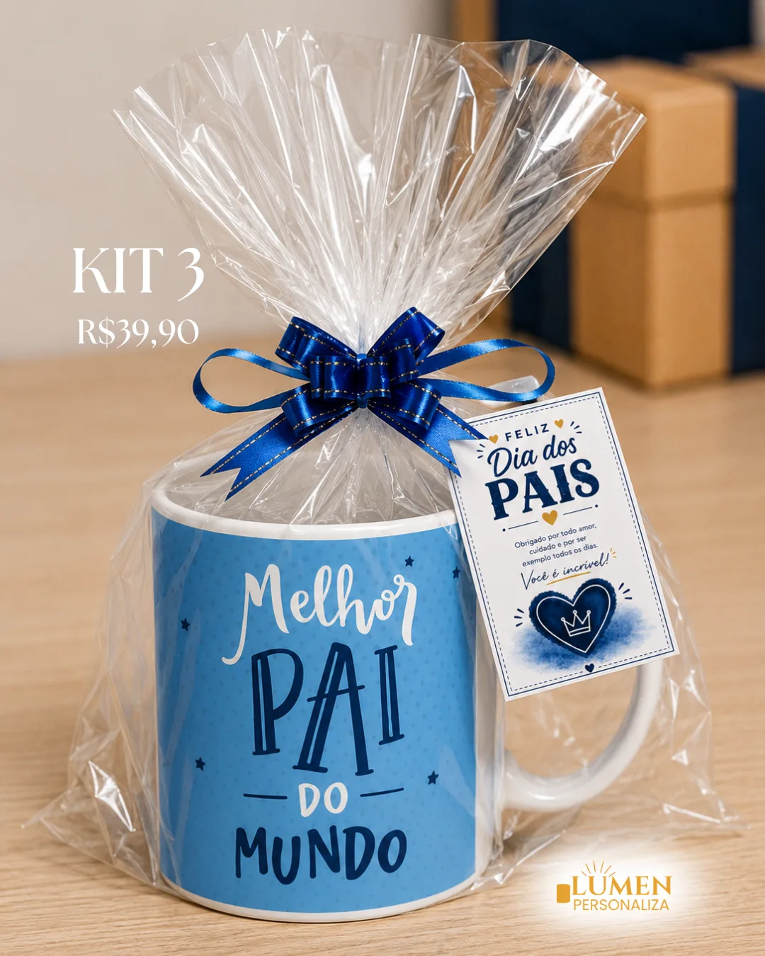 KIT 3 DIA DOS PAIS
