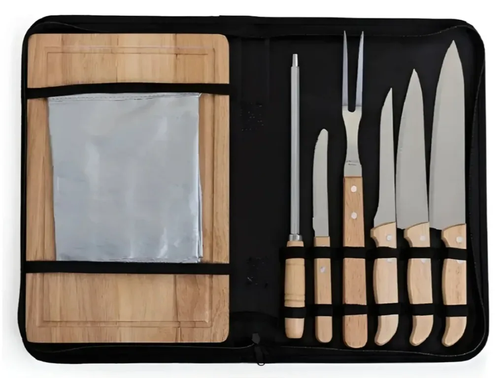 Kit Churrasco 7 Peças