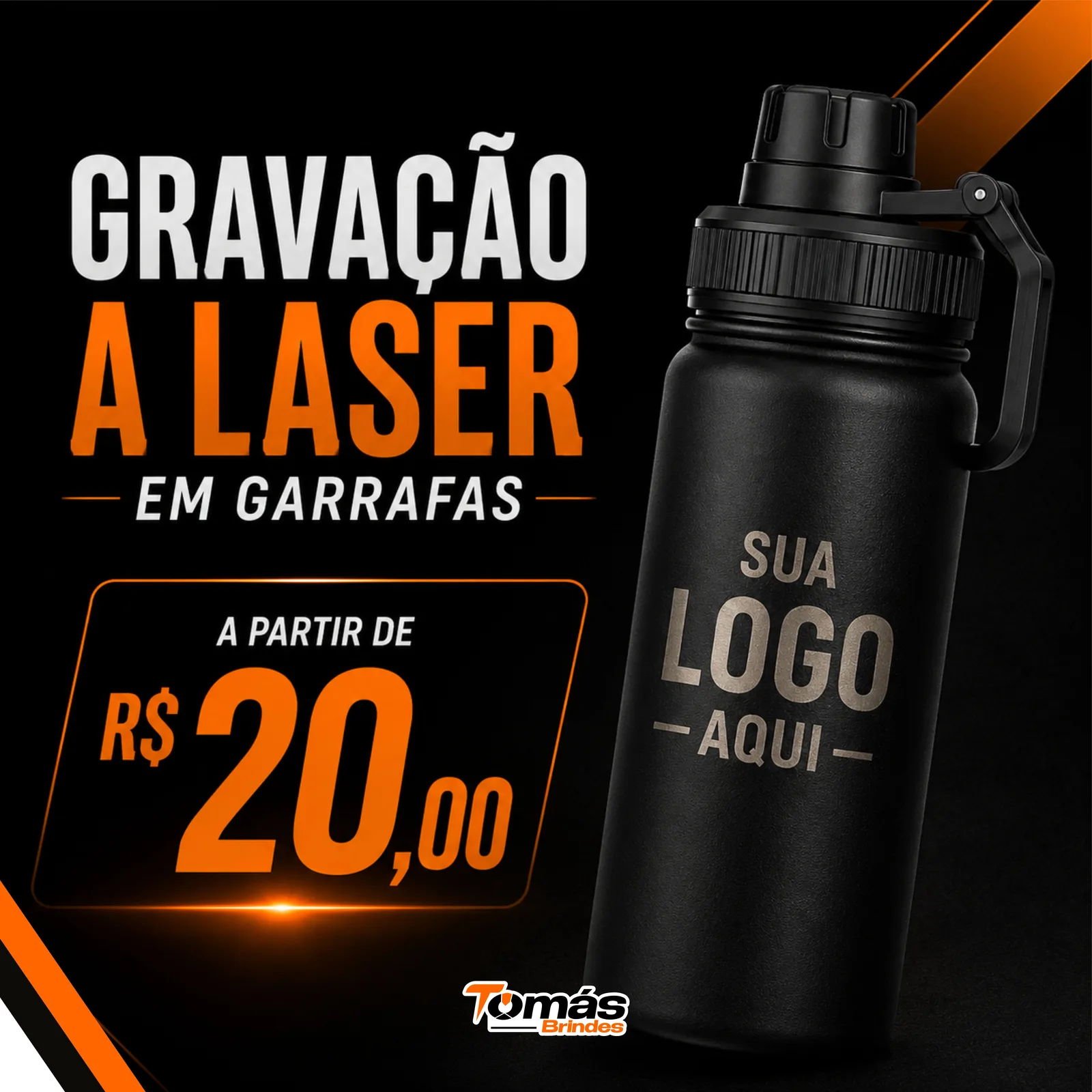 Gravação a Laser Garrafa