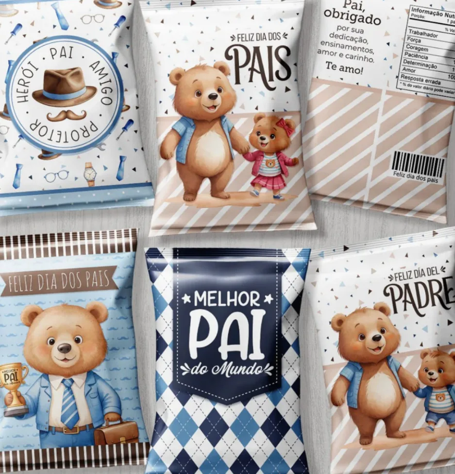 Saquinho Salgadinho Personalizado