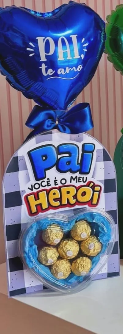 Card Balão Premium Pai