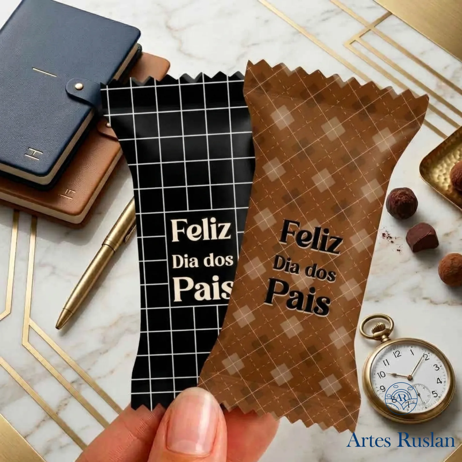 Bala Personalizada - Dia dos Pais (a partir de 24 unid)