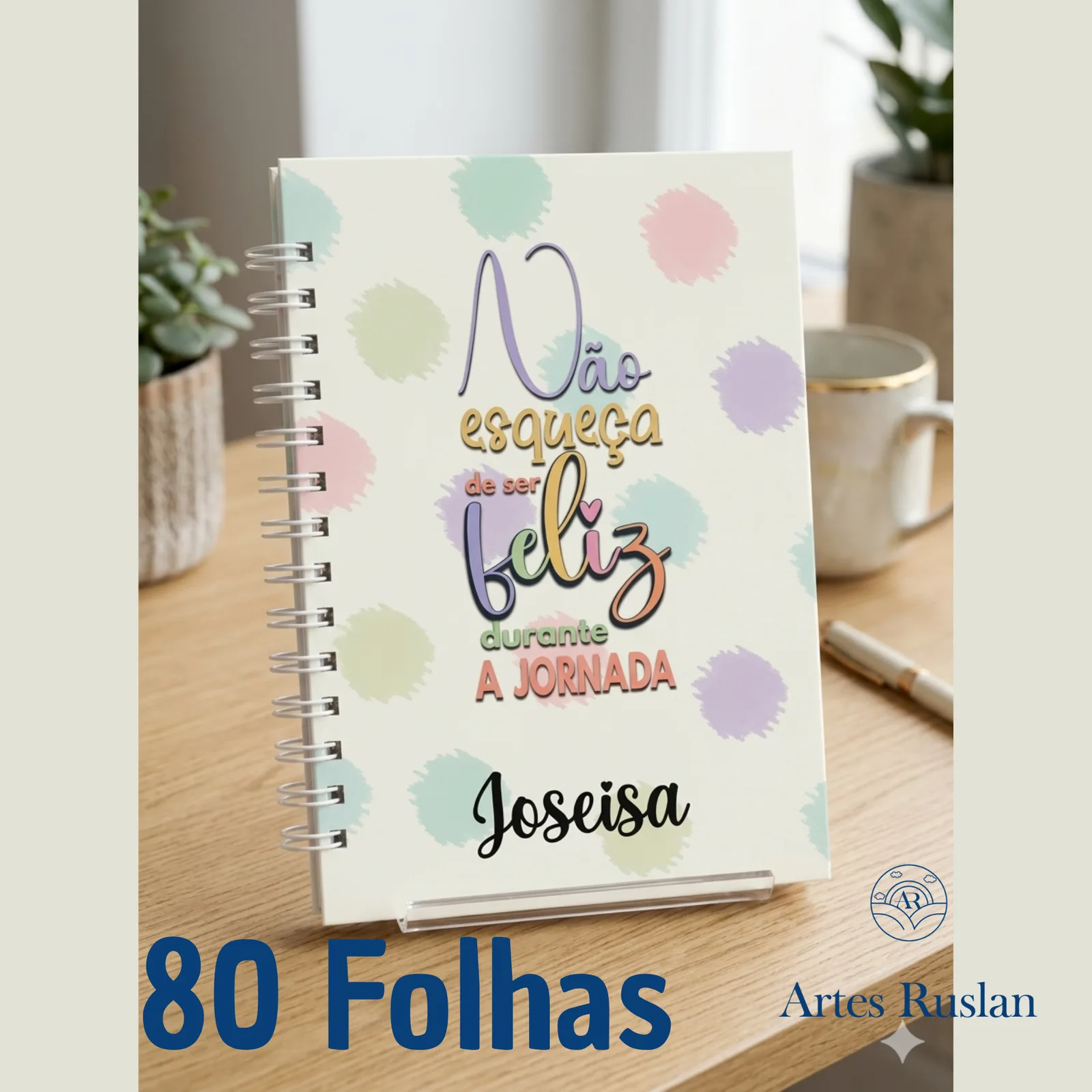 Caderno P - 80 Folhas