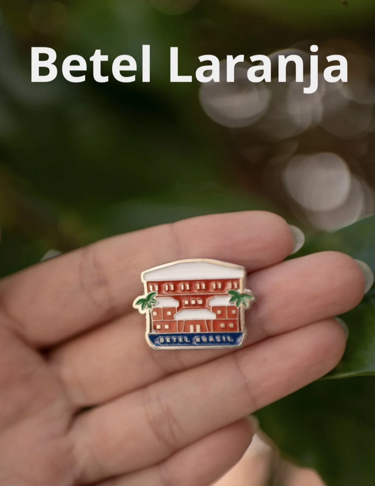 Pin prédio Betel laranja