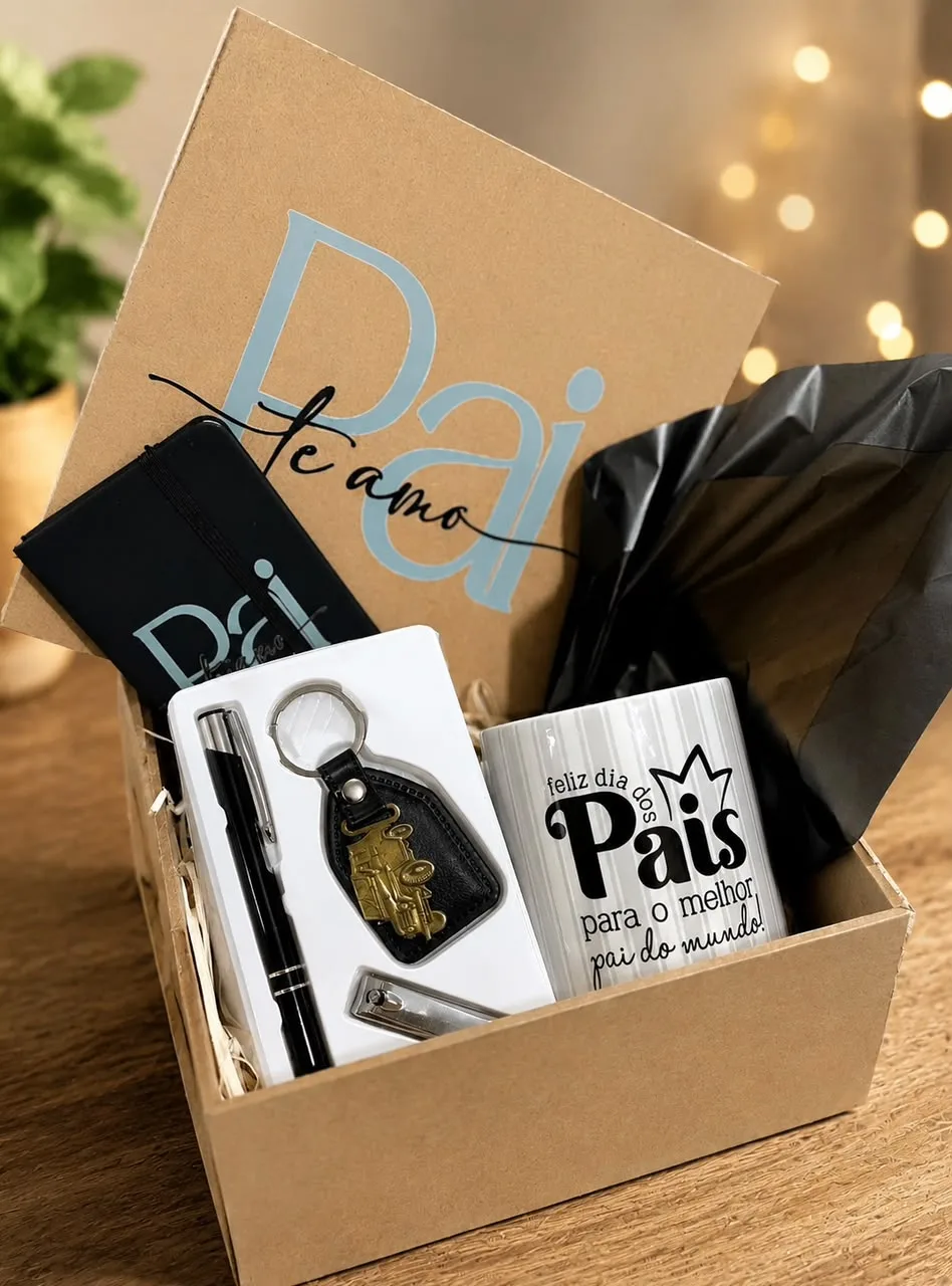 Kit Caixa MDF dia dos Pais