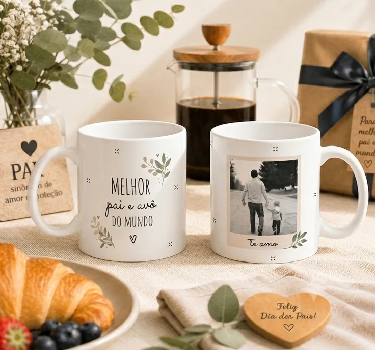 Caneca de Porcelana - Dia dos Pais - 01
