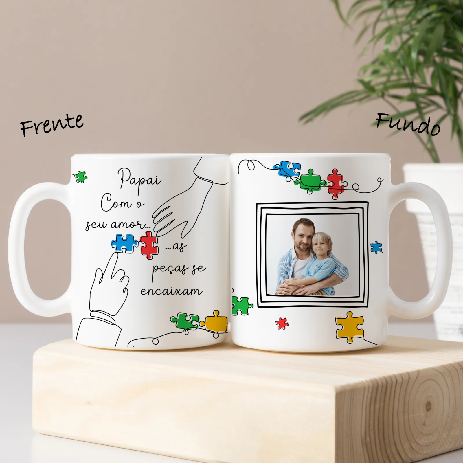 Caneca de Porcelana - Dia dos Pais - 03
