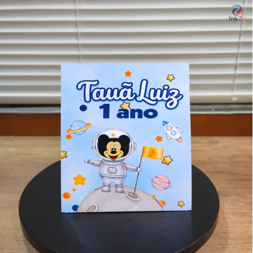 Plaquinha Decorativa de Agradecimento Personalizada