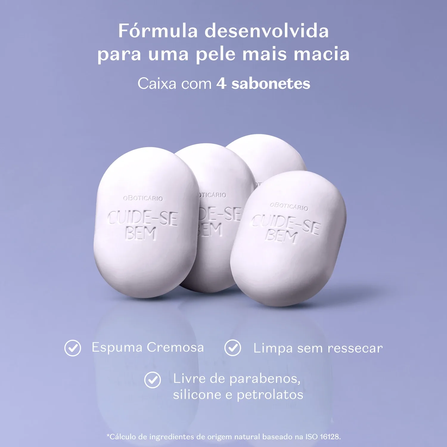 Sabonetes Em Barra Cuide-Se Boa Noite 4X80G