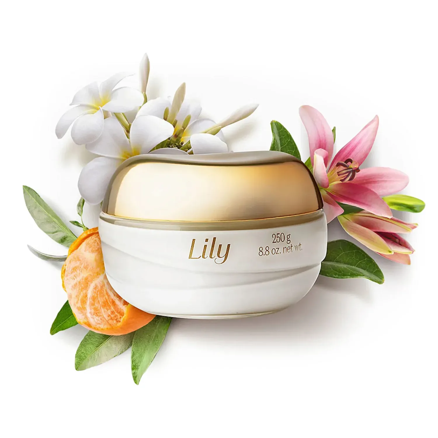 Creme Acetinado Hidratante Desodorante Corporal Lily 250G
