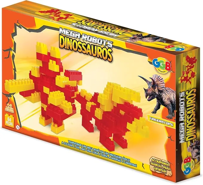 MEGA ROBOTS DINOSSAUROS