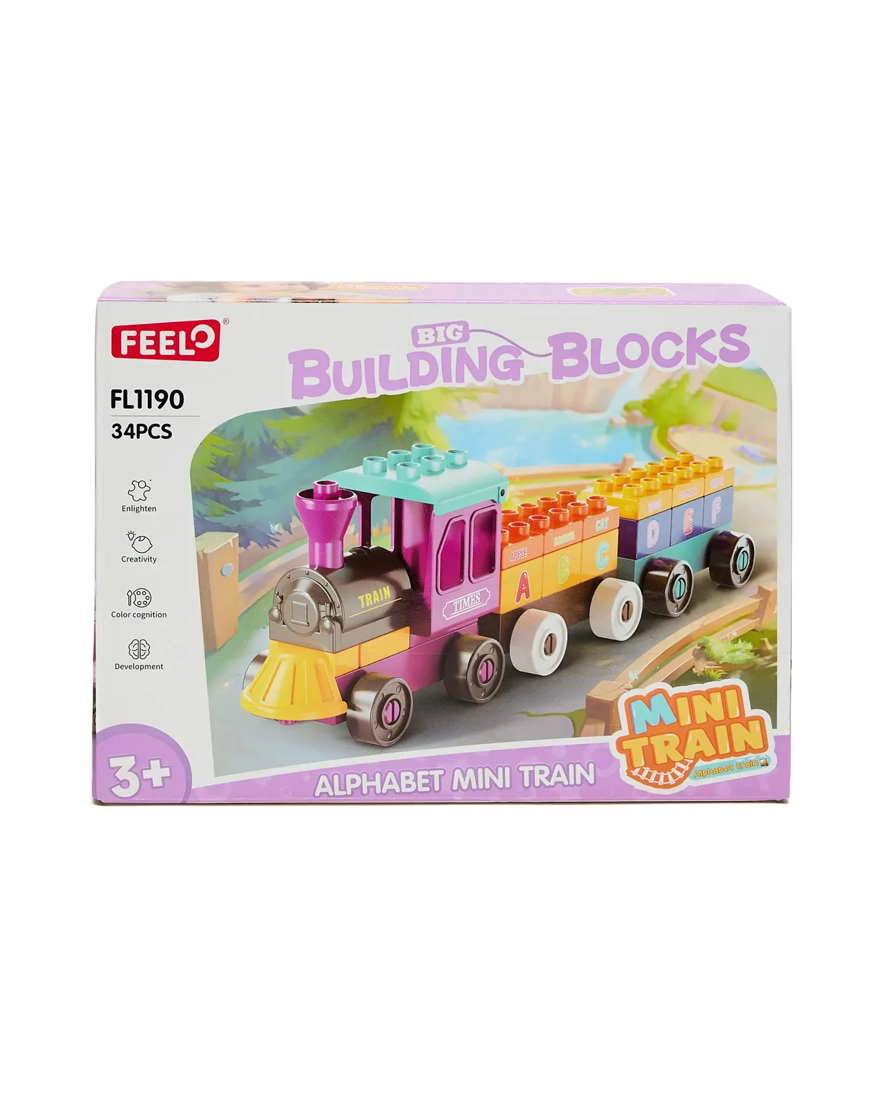 BUILDING BLOCKS TREM DE BLOCOS PARA MONTAR