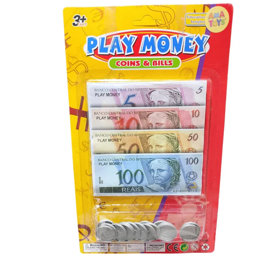 PLAY MONEY KIT DINHEIRO FALSO