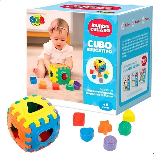 CUBO EDUCATIVO MUNDO CURIOSO
