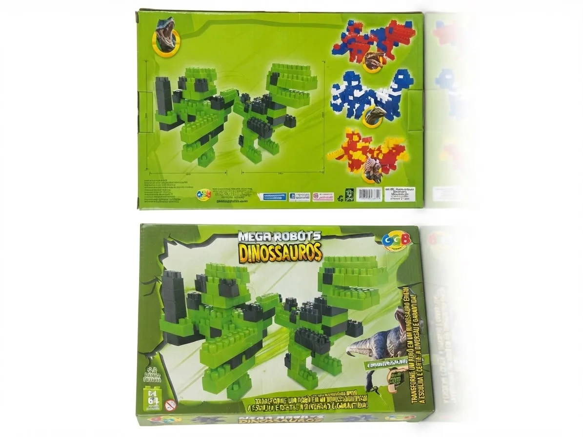 MEGA ROBOTS DINOSSAUROS