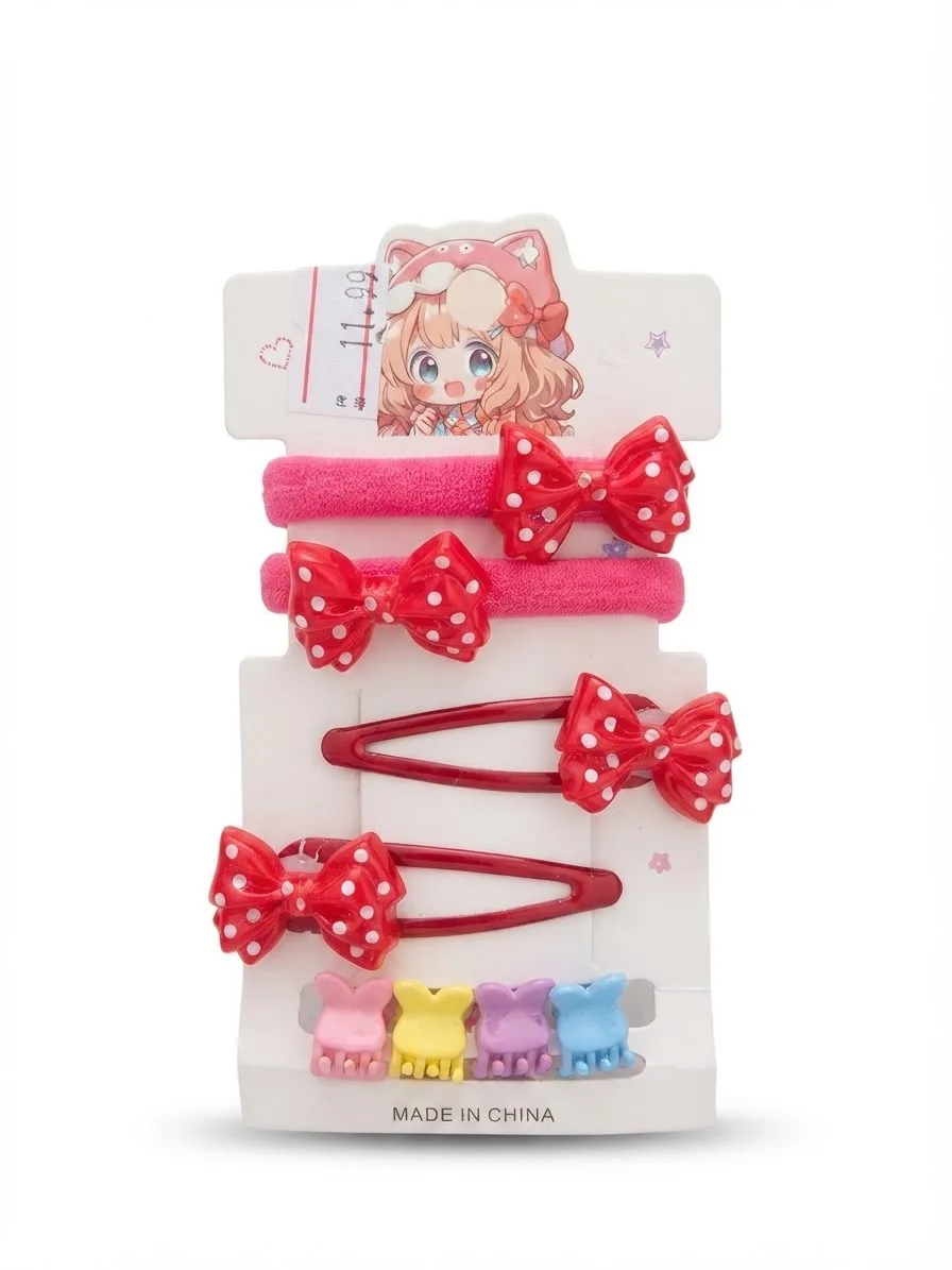 KIT DE XUXINHAS PRESOLHAS E PIRAINHAS VERMELHO