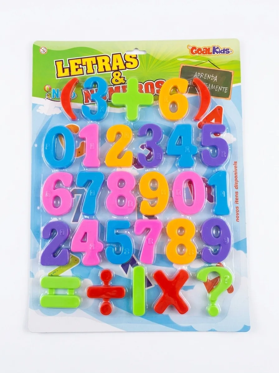 LETRAS E NÚMEROS GOAL KIDS