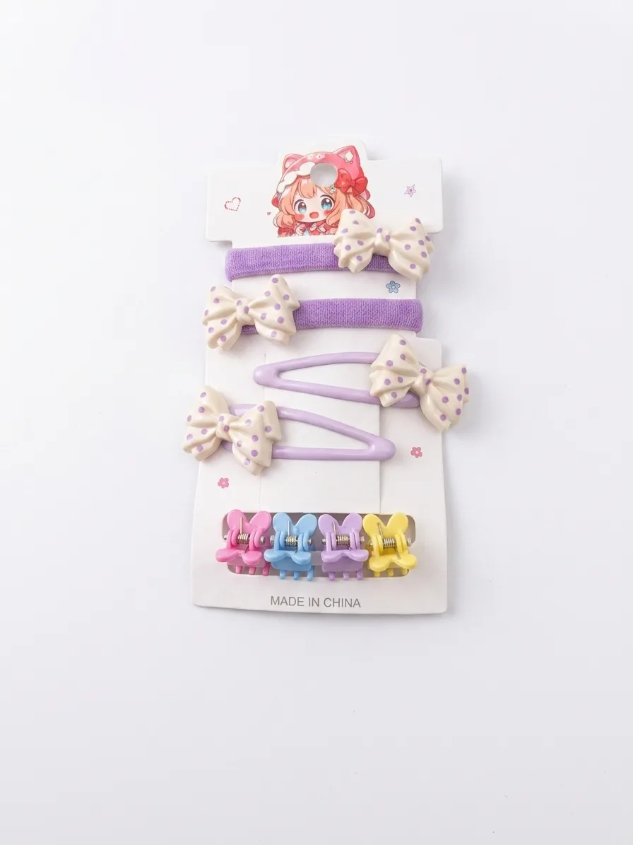 KIT DE XUXINHAS PRESOLHAS E PIRAINHAS LILÁS
