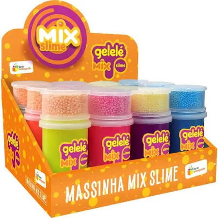 Mix Slime + Bolinhas Gelelé
