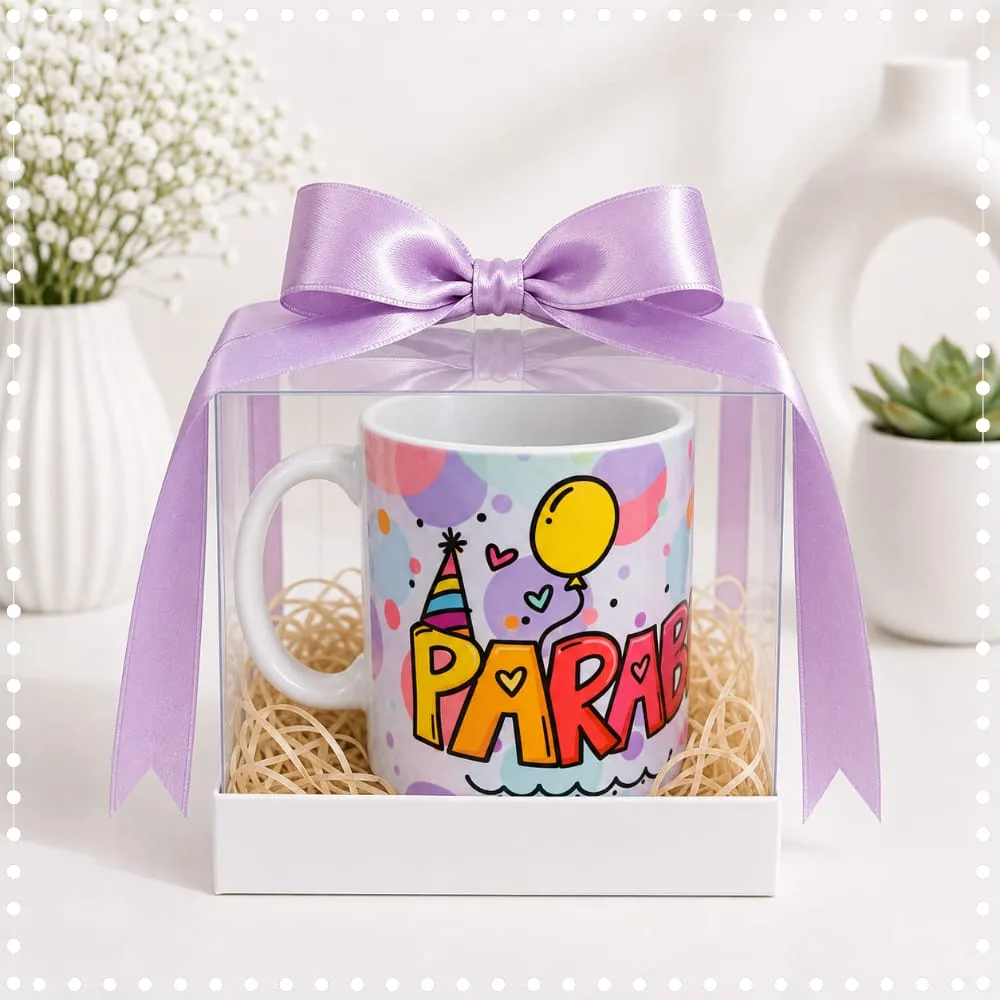 Caneca De Porcelana Personalizada Parabéns (Cópia)