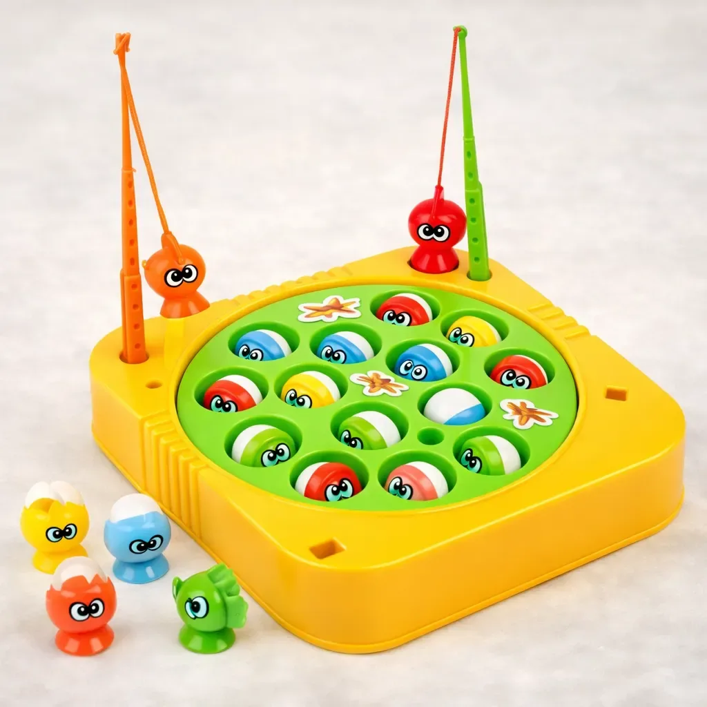 Fishing Game Brinquedo De Pescaria Pega Peixe Pescaria