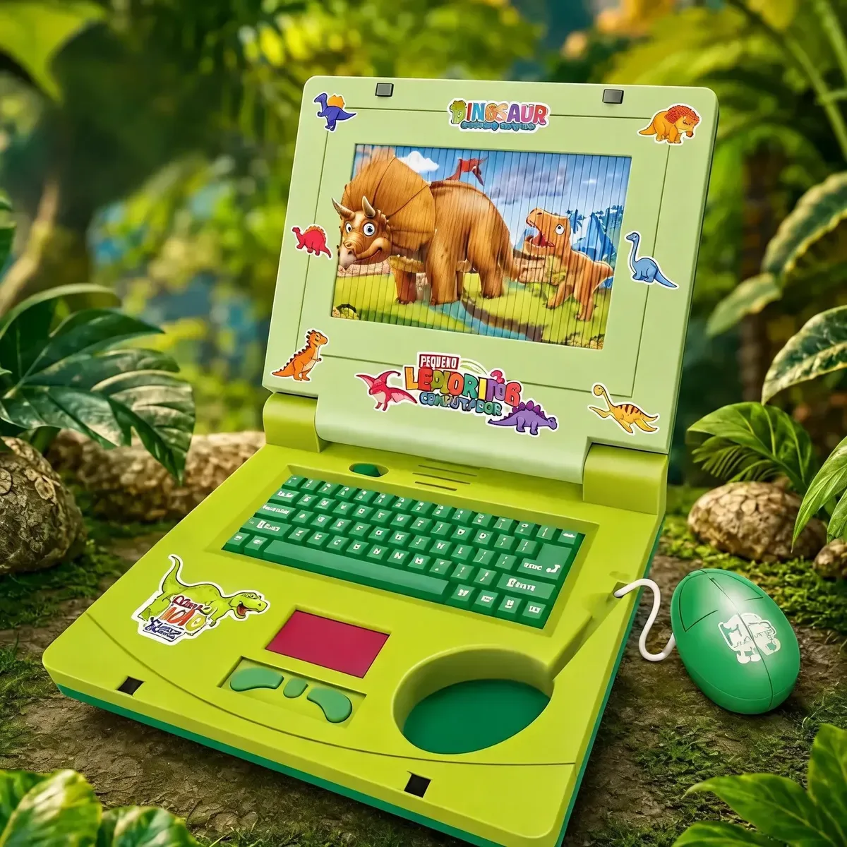 Laptop Infantil Dinossauro Interativo DINOSAUR LEARNING