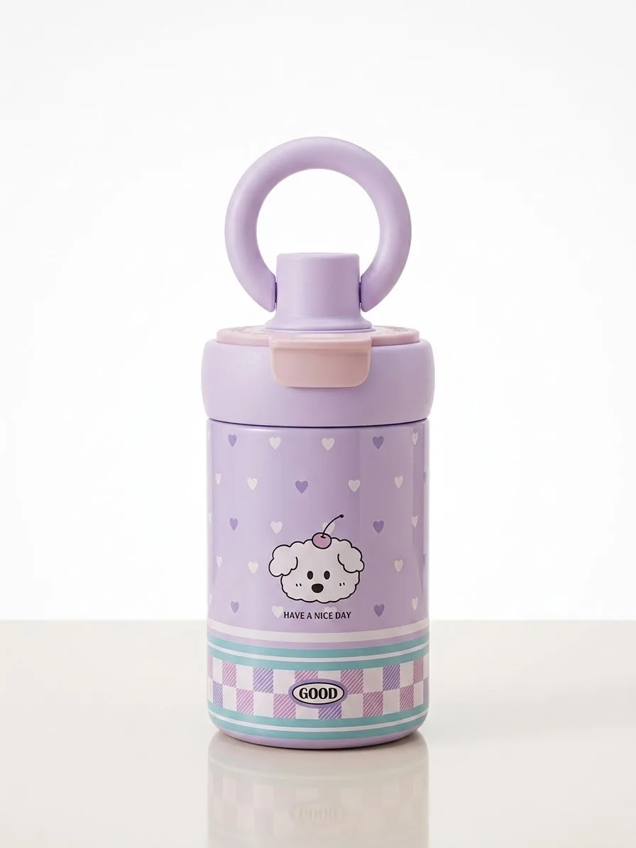 COPO GARRAFA TERMICA URSINHO 550ML VACUUM CUP