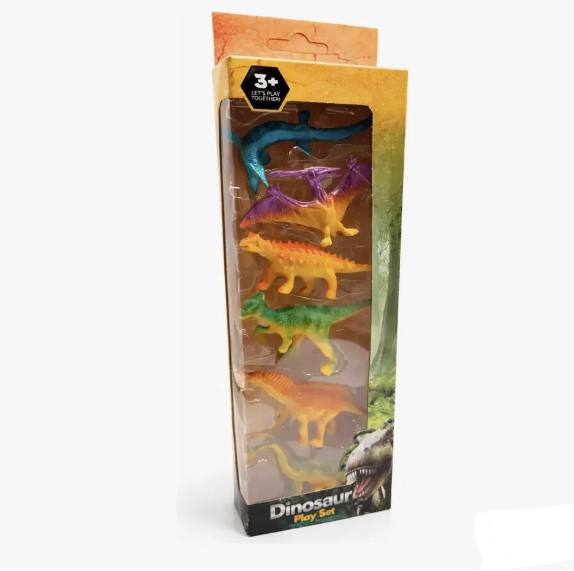 Kit 6 dinossauros Dino Tok Kids