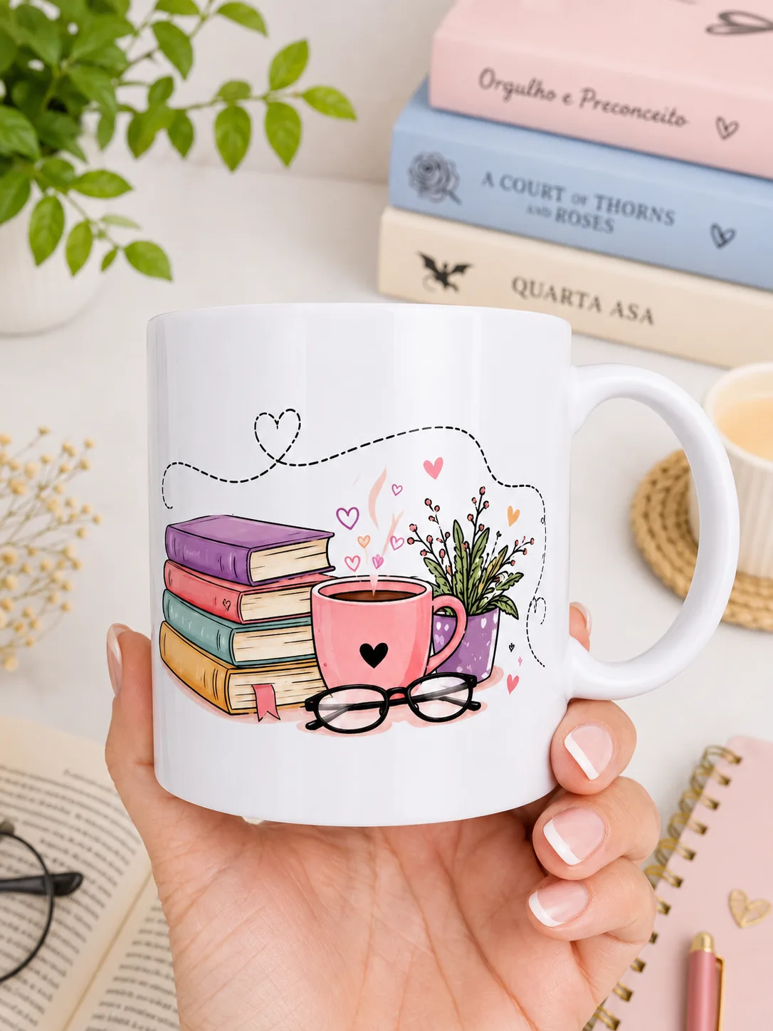 ☕ Caneca Branca Padrão – Personalizada – 325ml