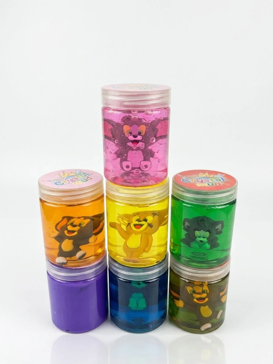 SLIME COM BRINDE CRYSTAL MUD