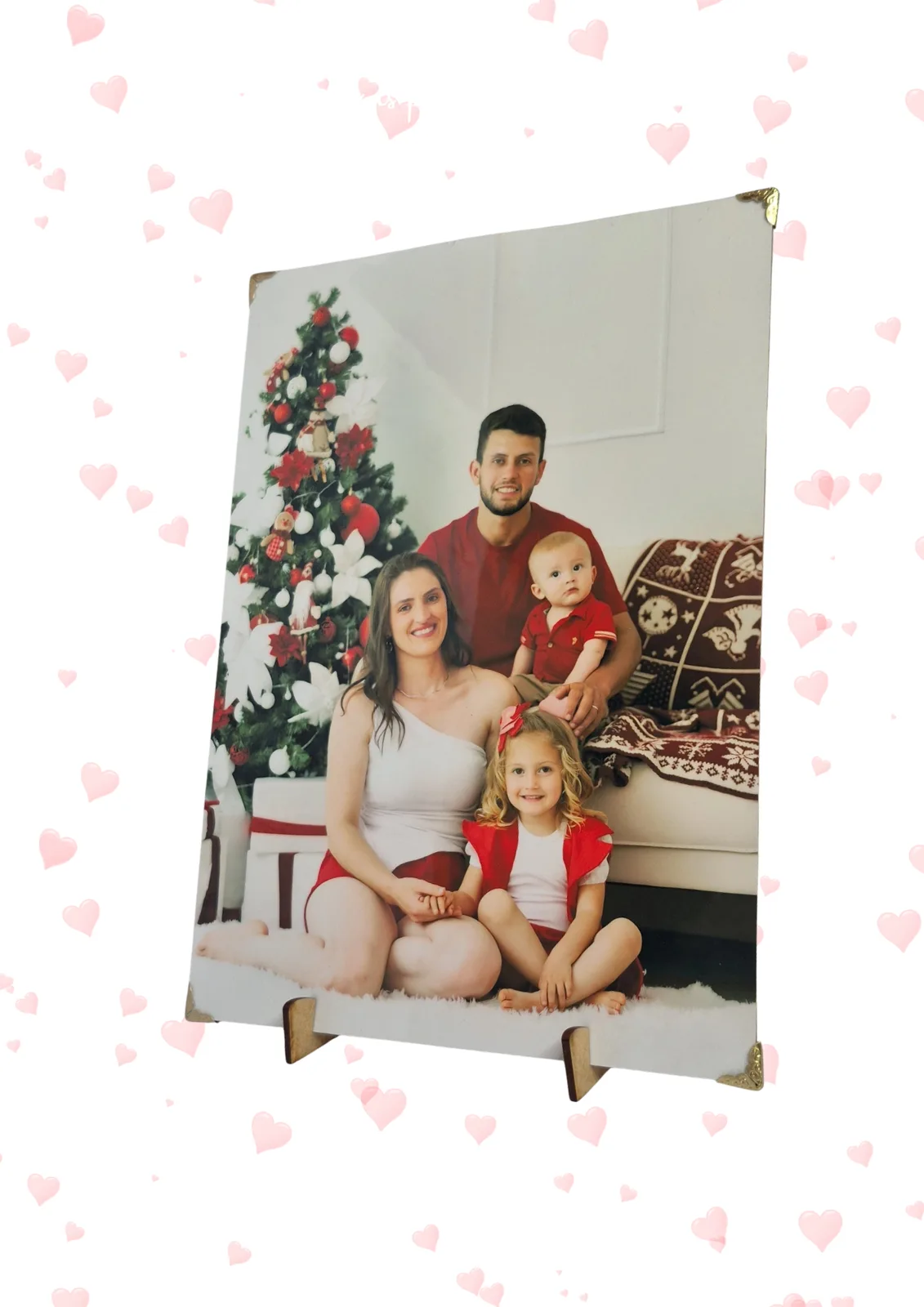 Quadros MDF + efeito vidro