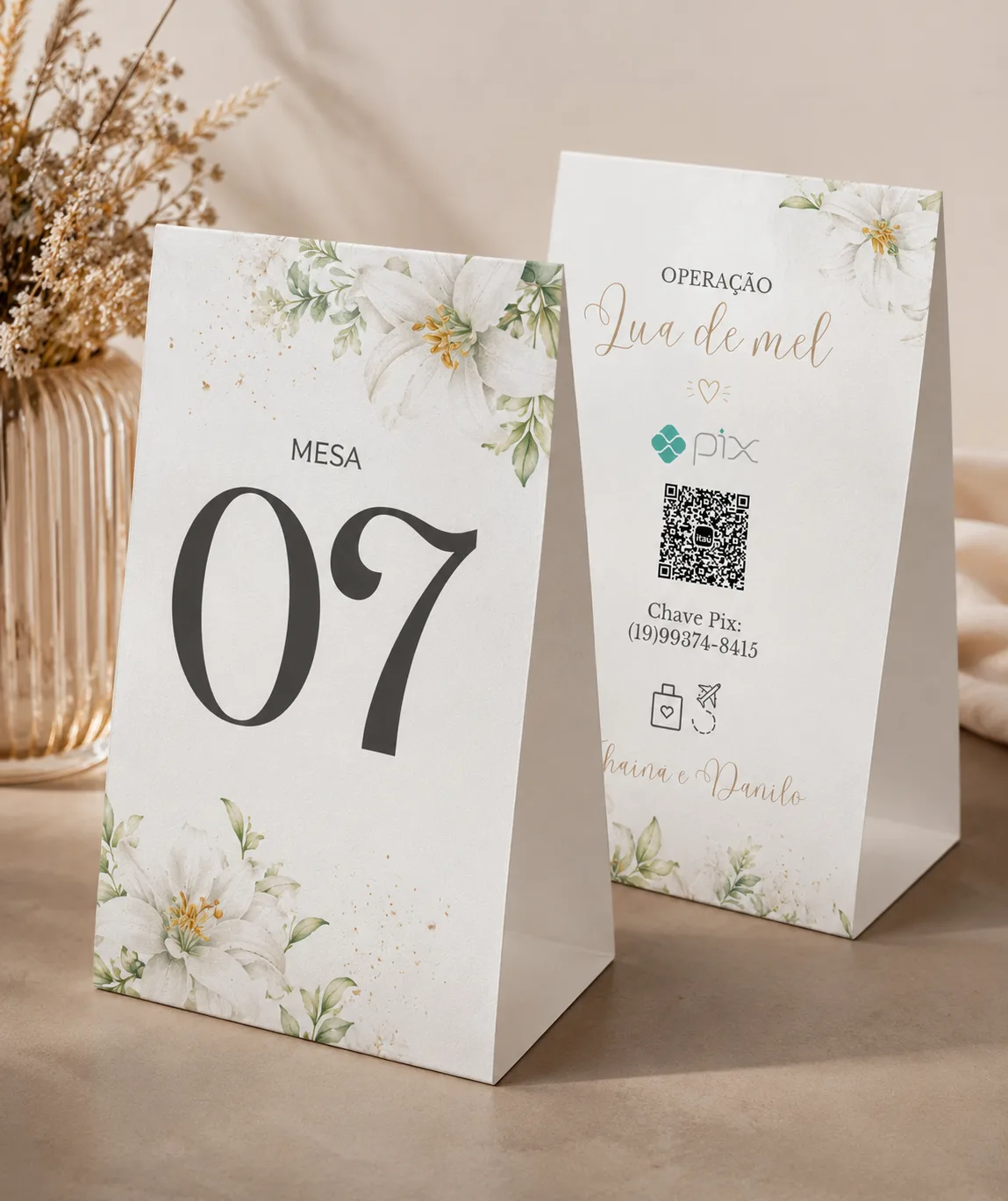 Centro de Mesa Personalizado
